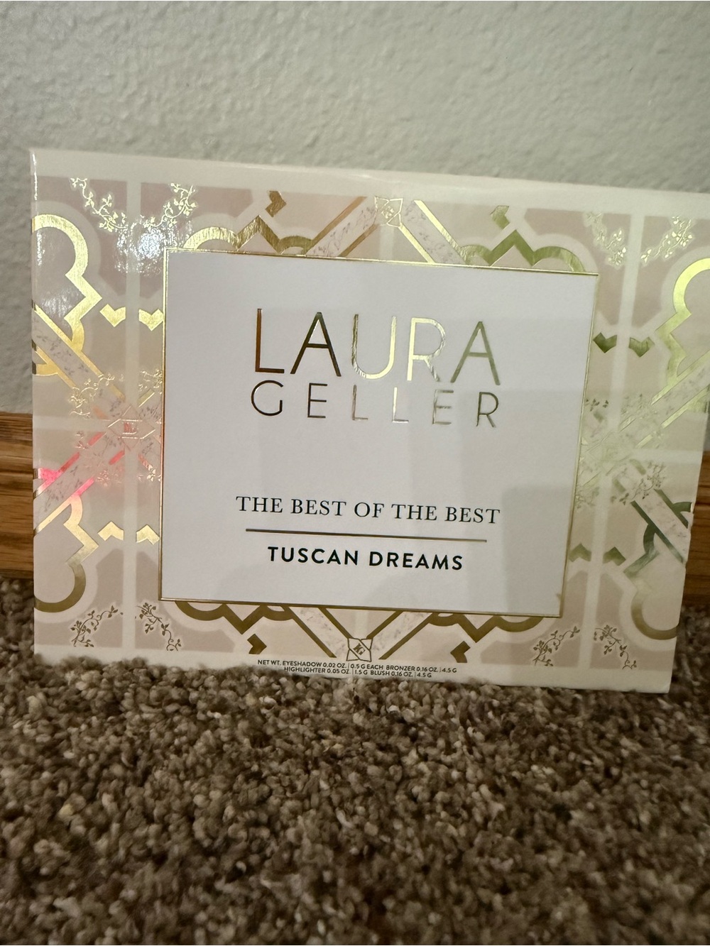 Laura Geller Best of the Best Tuscan Dreams Baked Face Eye Palette 9 Shade